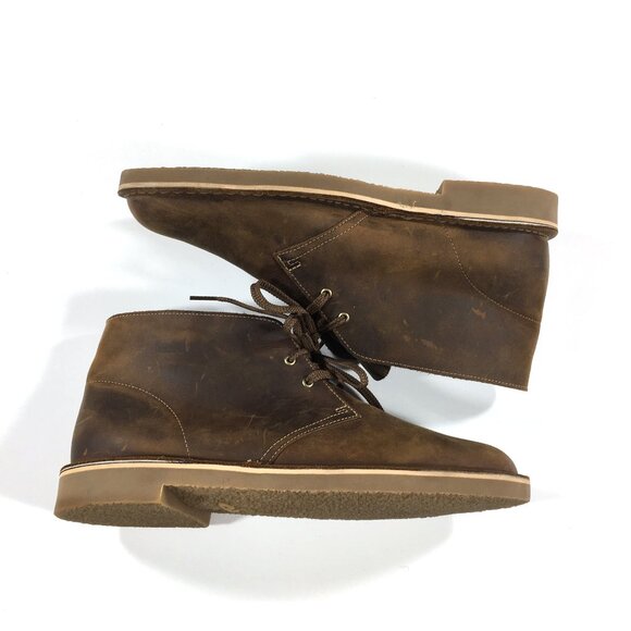 Clarks Desert Boots Mens Size 11.5 Brown Leather 15522 main image 5